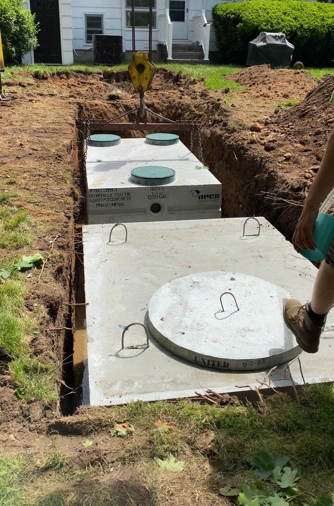 concrete tank